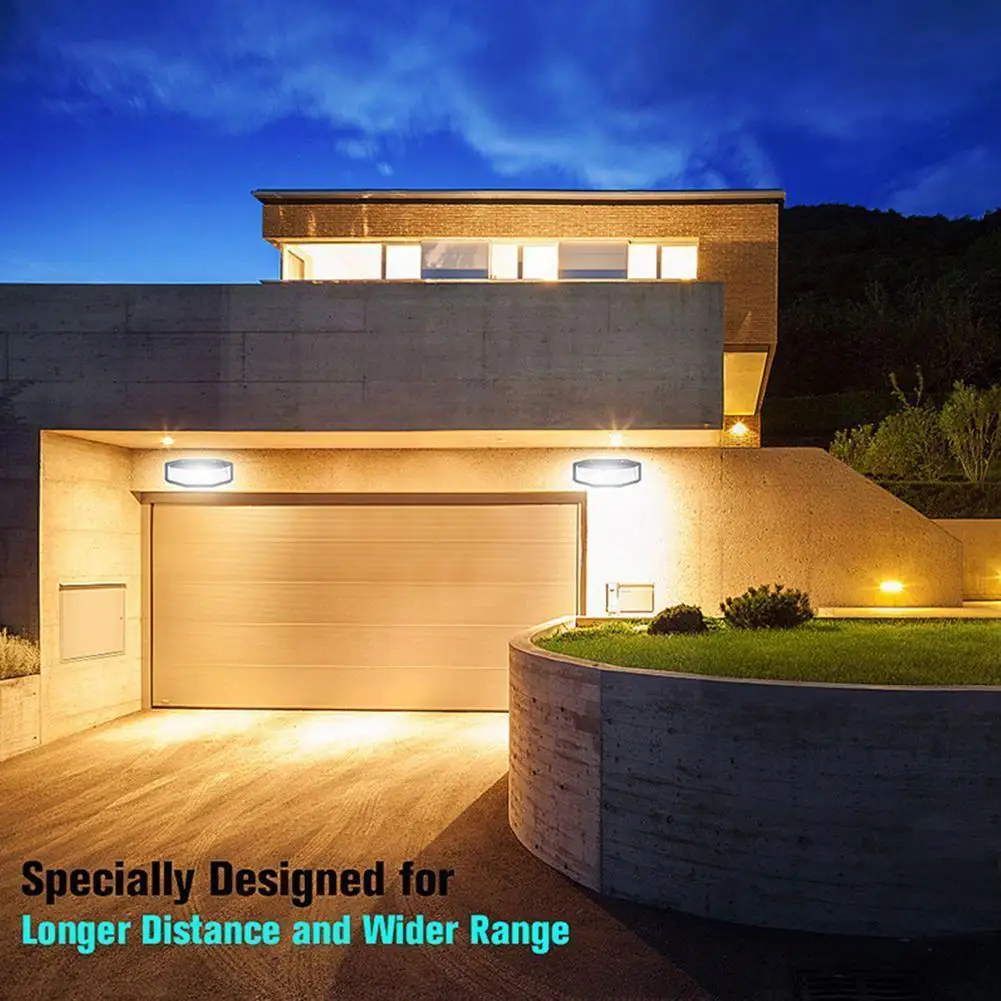 

Уличная Светодиодная лампа на солнечной батарее с датчиком движения, уличный Солнечный фсветильник рь для сада и улицы, F8a6