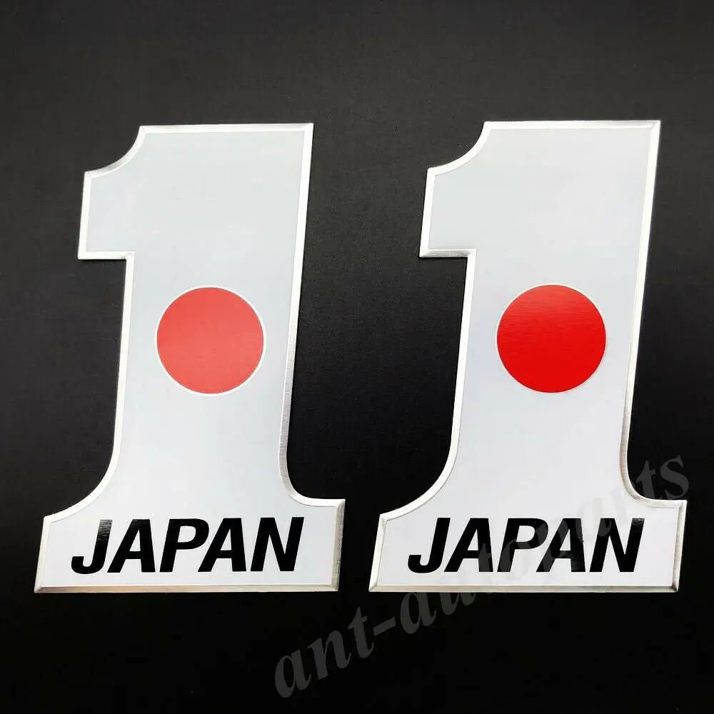 Эмблема JDM японская эмблема № 1 для мотоцикла 2 шт.