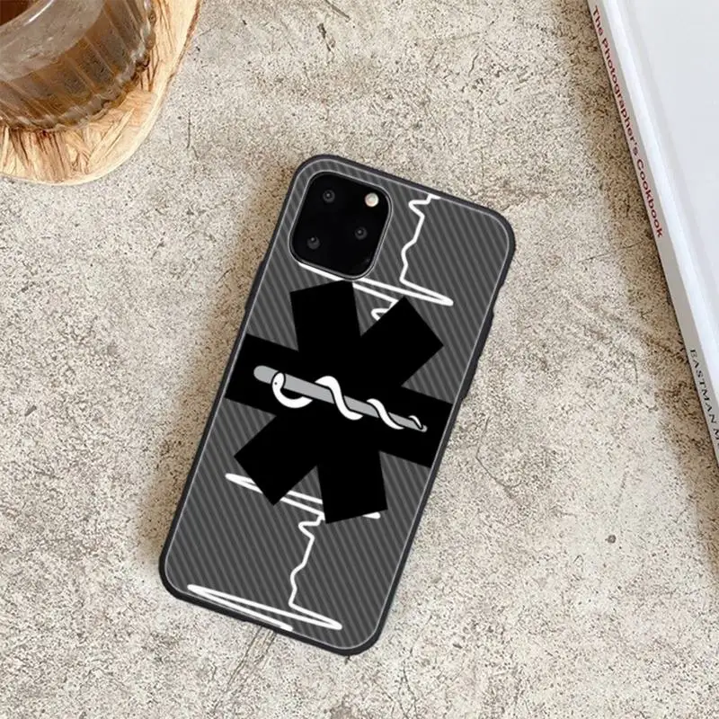 

EMT EMS Medical Rescue For Soft Phone Case For Iphone 6 6s 7 8 Plus XR X XS XSmax 11 12 Pro Mini Max