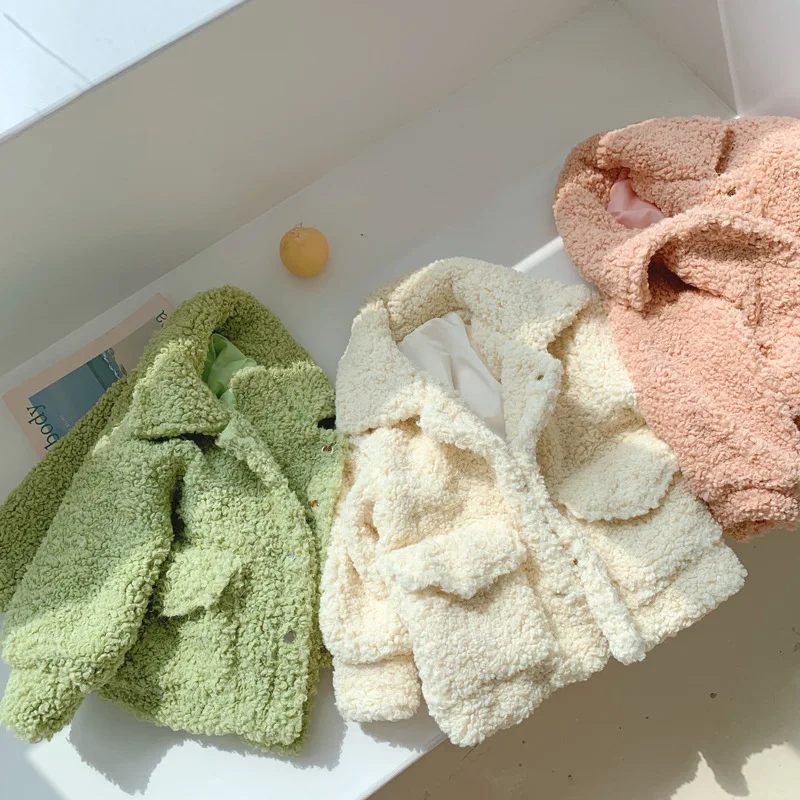 Пальто WLG для маленьких мальчиков и девочек осенне зимняя плотная верхняя одежда