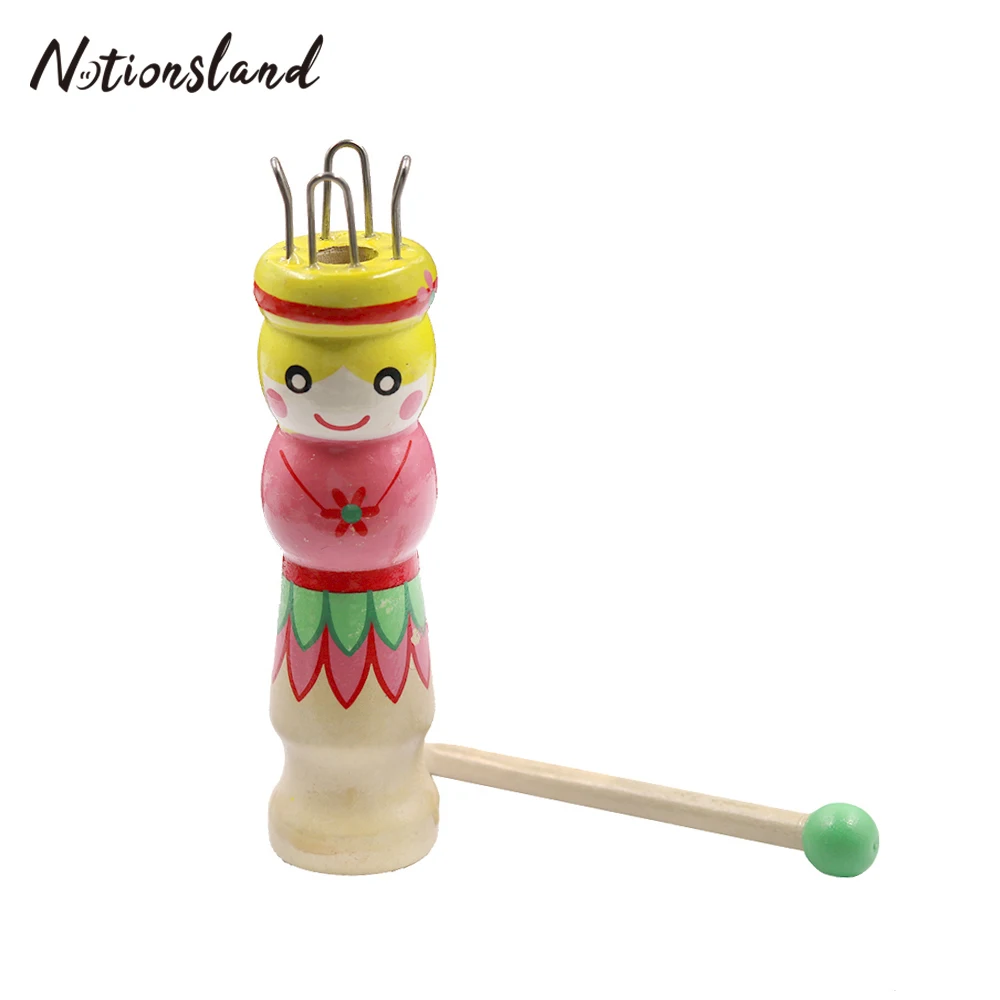 1 шт. Сделай Сам браслет вязальная машина пряжа шерсть дерево тележка для