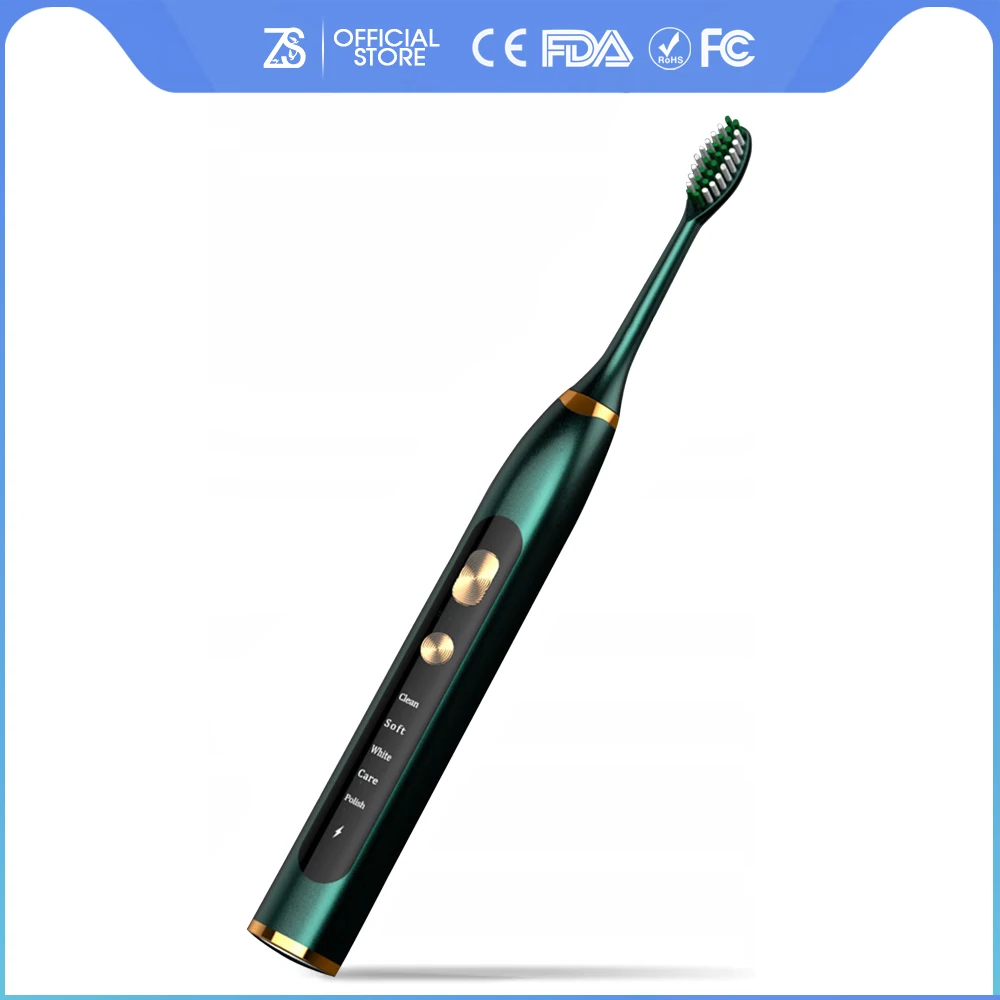 

Умный таймер для зубной щетки, 5 режимов, 8 насадок