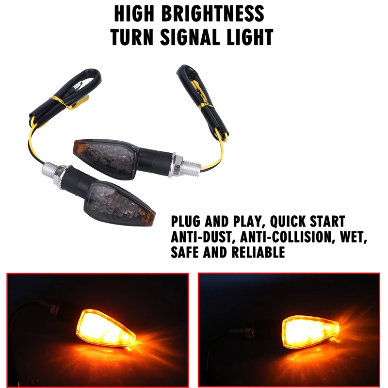 2 шт. мотоцикл Велосипедный свет светодиодные задние фонари безопасность заднего