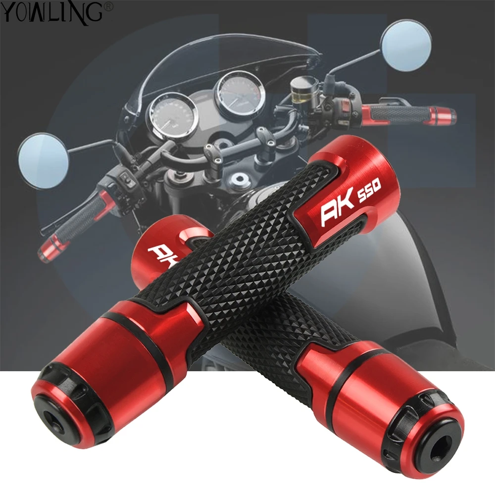 7/8 &quot22 мм руль для мотоцикла ручка KYMCO AK550 AK 550 2017 2018 2019 CNC Aliminum ручки|Ручки