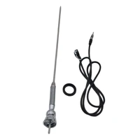 18 5in silver car vehicle roof mounted antenna radio telescopic extended
