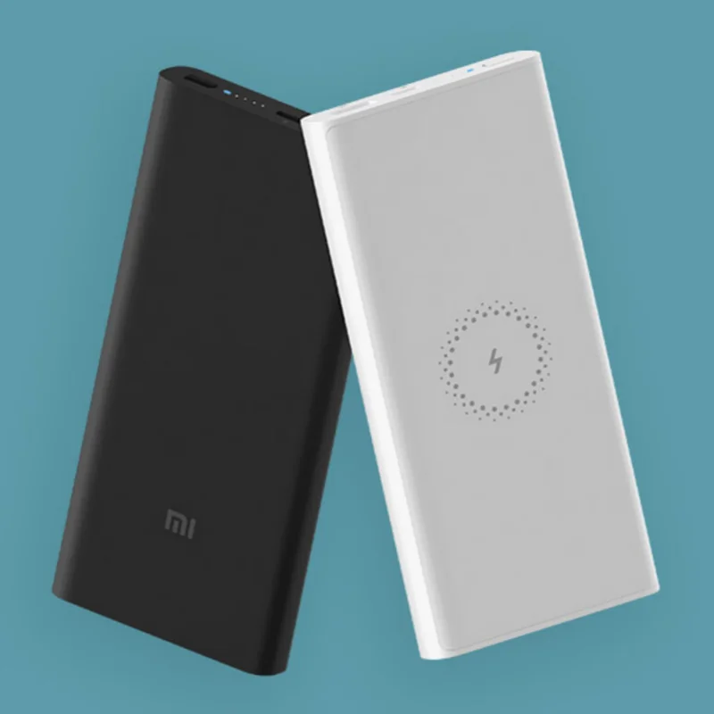 Xiaomi 10000mAh беспроводной банк питания WPB15ZM 10W Выход двухсторонняя Быстрая зарядка