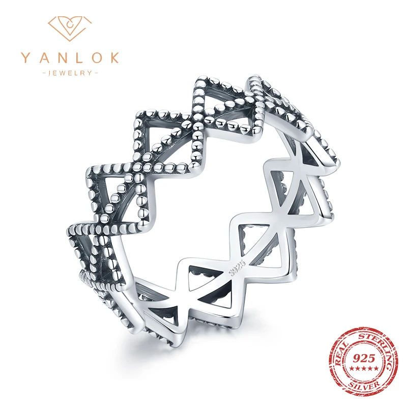 

Женское винтажное составное треугольное кольцо из серебра 925 пробы