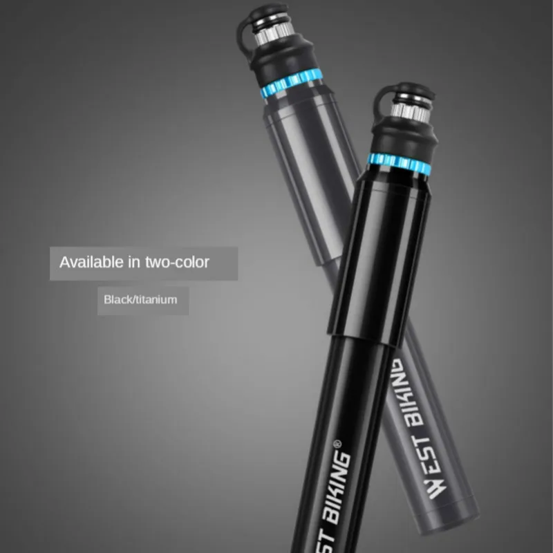 

Round Pull-out Handle Mini Football Pump Bicycle Basketball Portable American Mouth Universal Aluminium Alloy Mini Manual Pumps