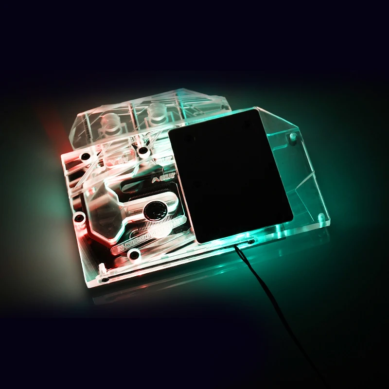Bykski GPU Water Block Use For ZOTAC GeForce RTX 2070-8GD6 MINI OC Cooling RGB/RBW Light N-ST2070MINI-X | Компьютеры и офис