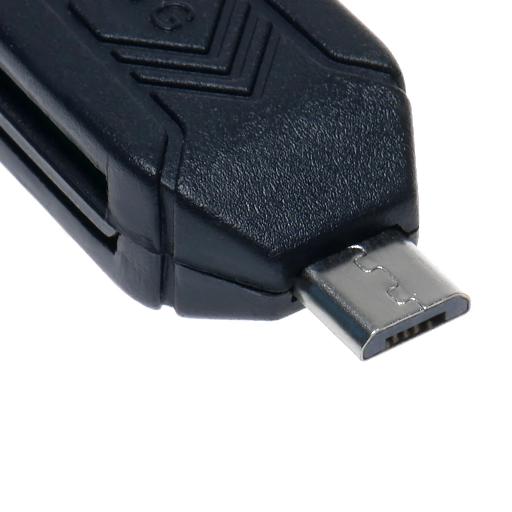 1 шт. 4 в Micro USB + 2 0 OTG адаптер SD T-Flash Устройство чтения карт памяти для смартфона