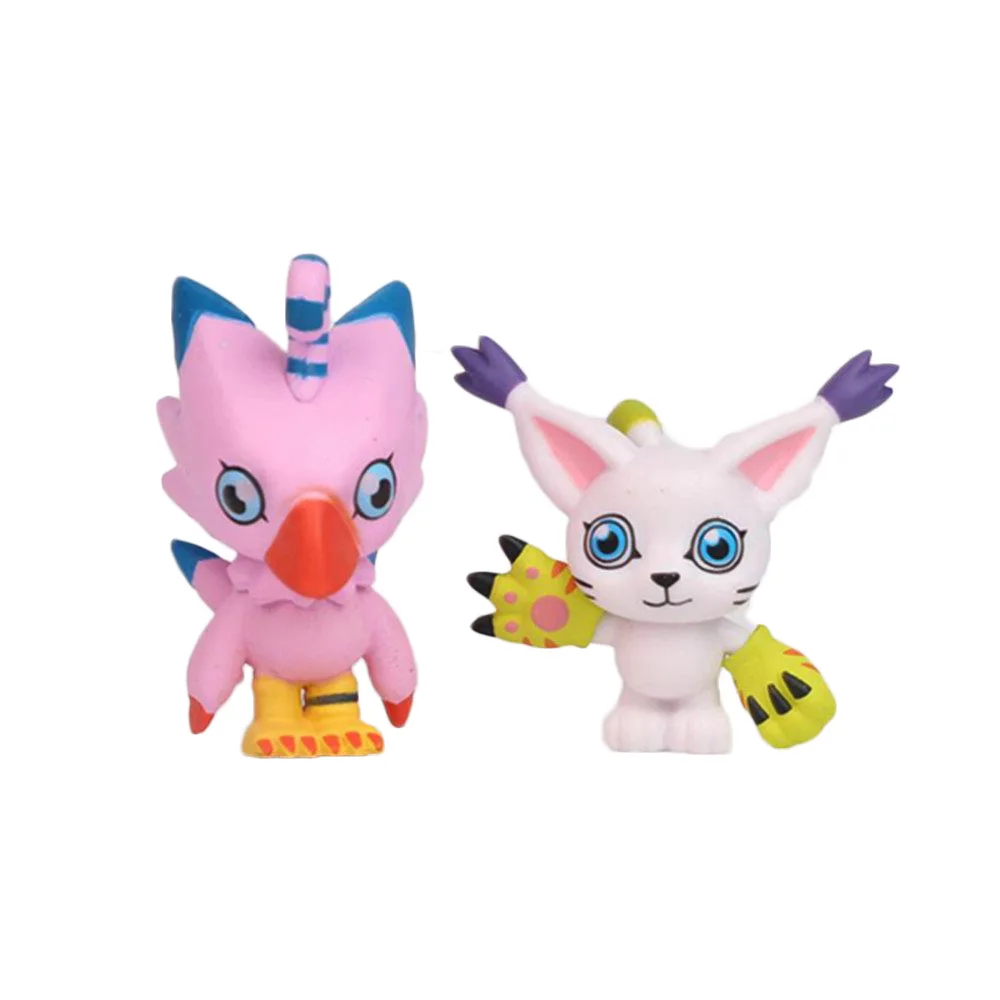Фигурки героев мультфильмов Digimon агумон варгреймон габумон пальмон тентомон