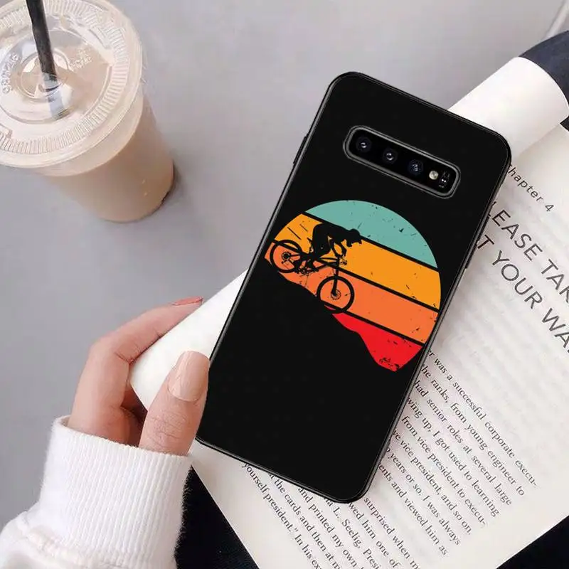 

Bicycle Cycling Phone Case Coque For Samsung Galaxy S20 Ultra S8 S9 PLUS S10 E J600 J6 2018 Cover Accessories