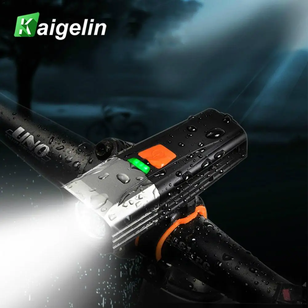 Профессиональный 900lm USB Перезаряжаемые T6 светодиодная велосипедная фара водонепроницаемый, Ультраяркий 5 режимов сумка для велосипеда на передней раме свет