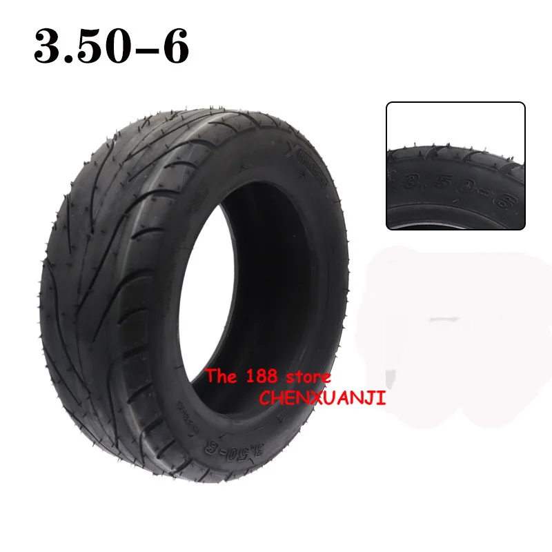 

High Quality 3.50-6 Tubeless Tire 90/65-6 Thickened Tyre for Electric Scooter Accessories