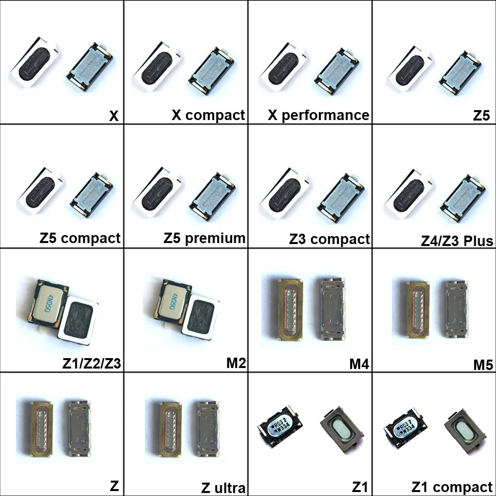 Передняя верхняя гарнитура динамик громкий звуковой приемник для Sony Xperia Z Z1 Z2 Z3 Z4