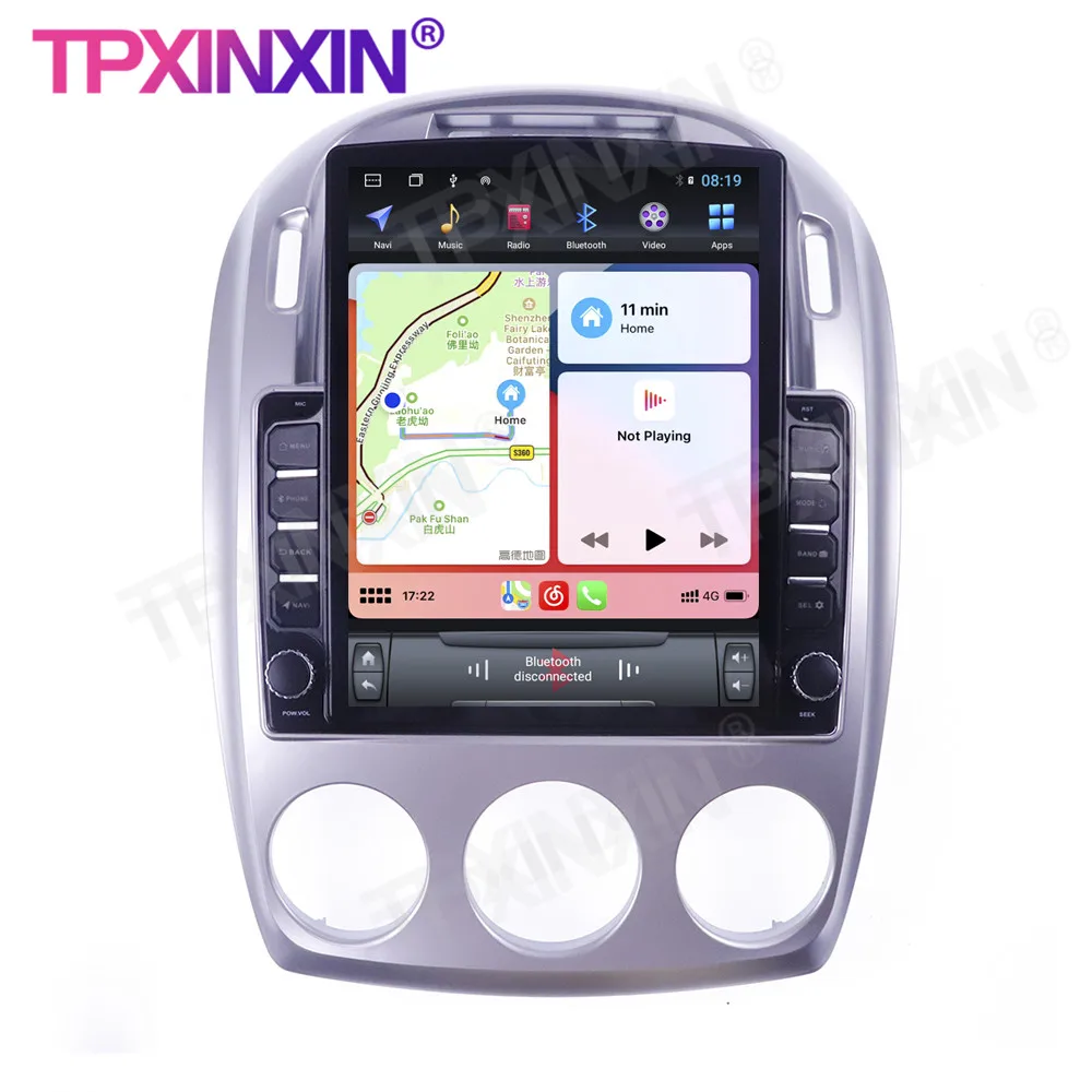 구매 기아 Cerato 2005-2007 테슬라 화면 128G 안드로이드 10.0 자동차 멀티미디어 플레이어 Headunit 오디오 라디오 네비게이션 무선 Carplay