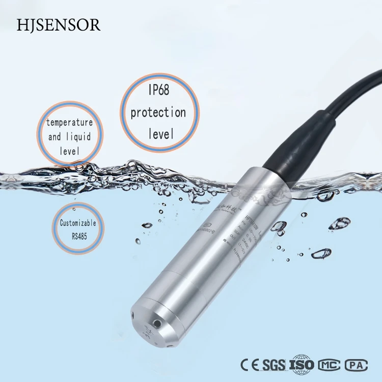

High Quality Ip68 Input Electric Liquid Water Level Sensor Pressure Transmitte