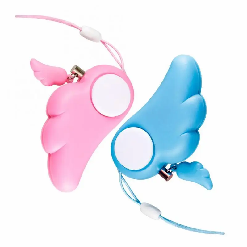 

Self Defense Alarm 90dB Egg Shape Girl Women Security Alert Personal Safety Scream Loud Keychain Emergency Alarm Saver