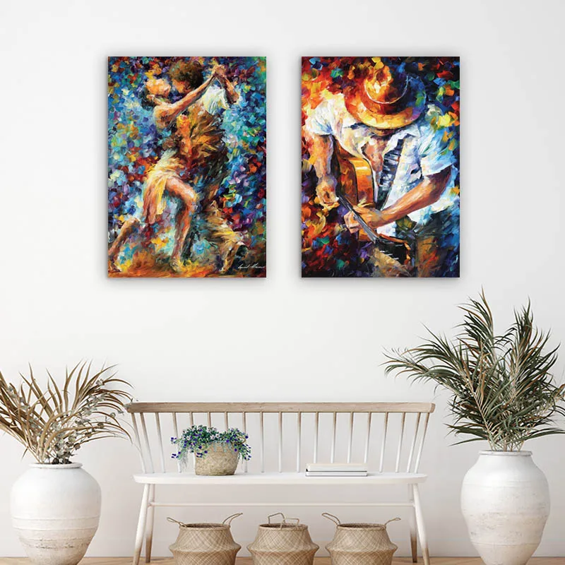 Современное художественное оформление Одиночество осени Картина на холсте для