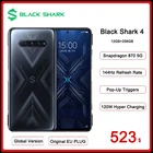 Игровой смартфон Black Shark 4 глобальная версия, Snapdragon 5G, 870 Вт, быстрая зарядка, частота обновления 120 Гц, экран Samsung E4, NFC, OTA