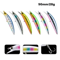 heavy surfer winter fishing tackle useful sinking minnow baits minnow lures long casting lure fish hooks