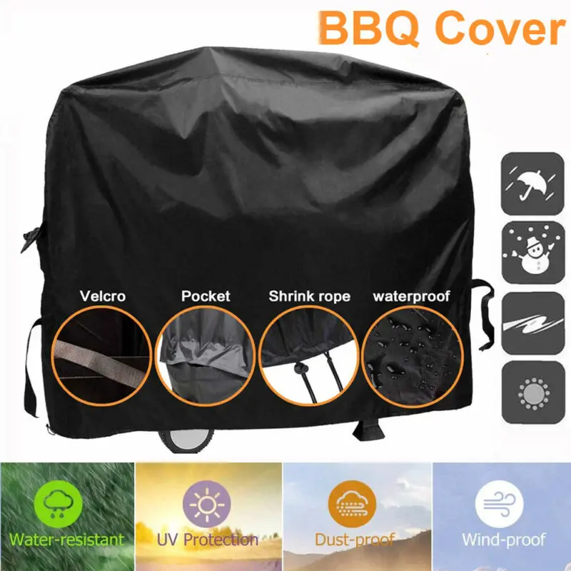 Большая водонепроницаемая газовая горелка для барбекю защита на открытом