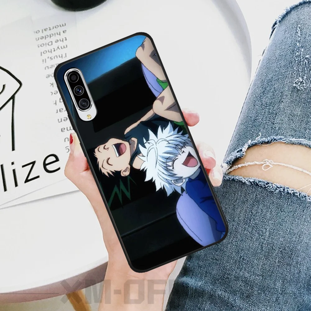 BaweiTE hunter x hunte черный мягкий резиновый чехол для телефона из ТПУ Samsung A10 20 30 40 50 70 10S 20S