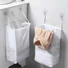 1 шт. Настенная Корзина сетчатая корзина для белья грязная одежда для ванной комнаты портативные складные прозрачные корзины для хранения одежды