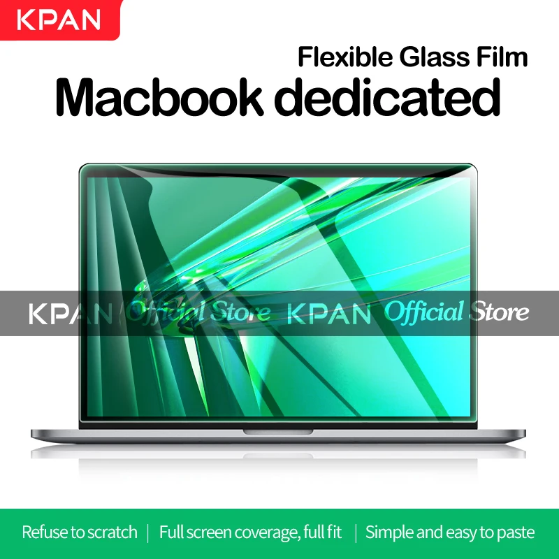 

Гибкая стеклянная пленка KPAN HD для Macbook Pro 13 2020 M1 Chip A2337 2338 Pro Air 13 16 A2485 A2442