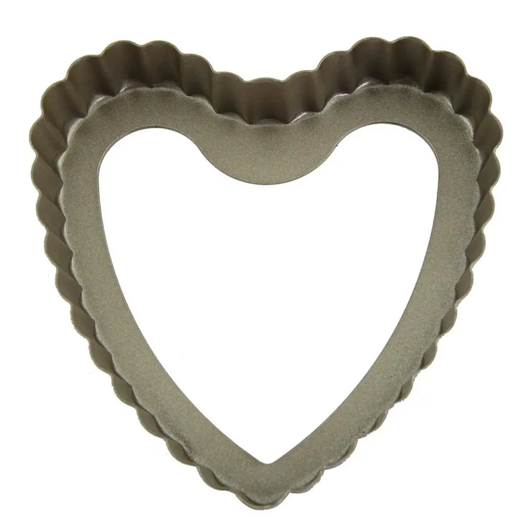 

4-inch Heart-shaped Lace Non Stick Baking Tray Lightweight Cake Baking Tray DIY Homemade Supplies Cake Supplies Kitchen Tool