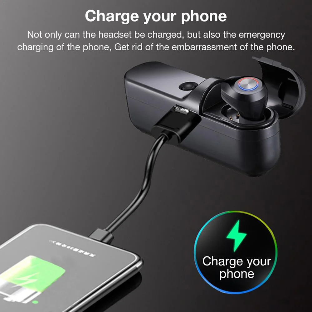 TD03 Bluetooth гарнитура Беспроводные спортивные невидимые наушники мини стерео на