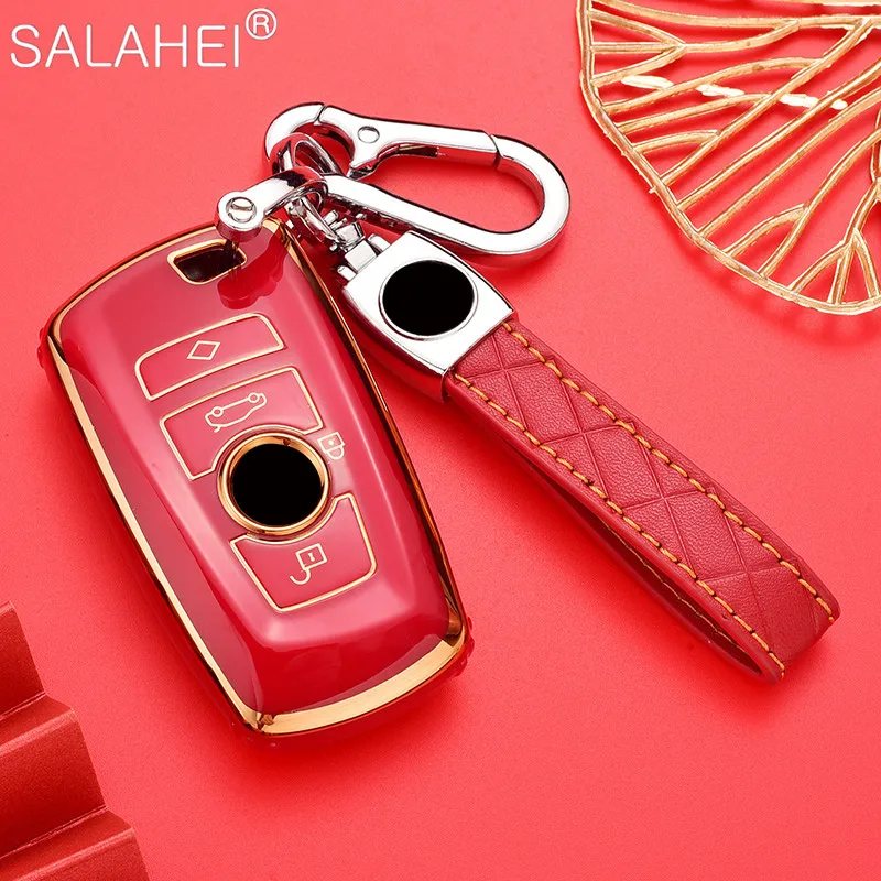 

TPU Car Key Case For BMW F10 F20 F30 NEW 1 3 4 5 6 7 Series X3 X4 320I 116I 118I 328I 530I E46 E39 E90 E36 E60 E34 E30 Styling