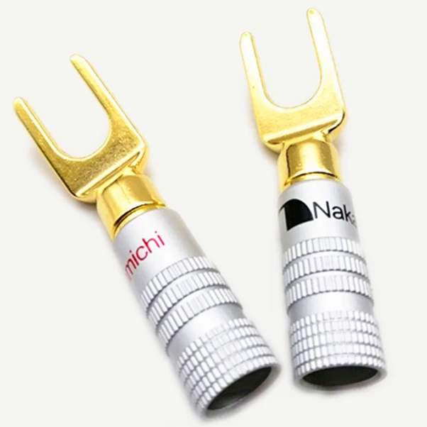 Вилка НАКАМИЧИ с золотым покрытием 24 к 4 пары 8 шт.|Коннекторы и разъёмы| |