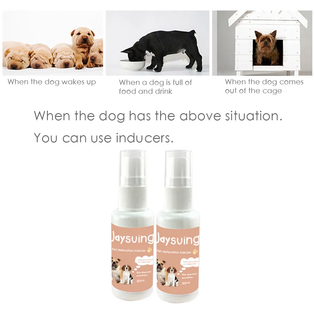 Pet Dog Spray Inducer Encourages Toilet Training Puppy Positioning Defecation Potty Supplies #P3 |