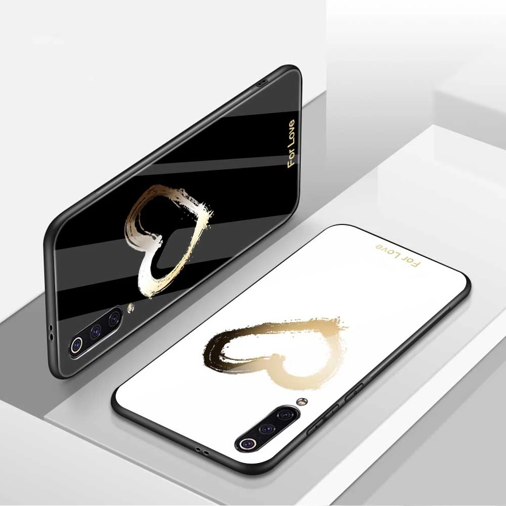 heart love case for xiaomi redmi note 10 8 9 7 pro 9t mi note 10 9 10t 8 pro se a3 lite poco x3 f1 f3 tempered glass phone funda free global shipping