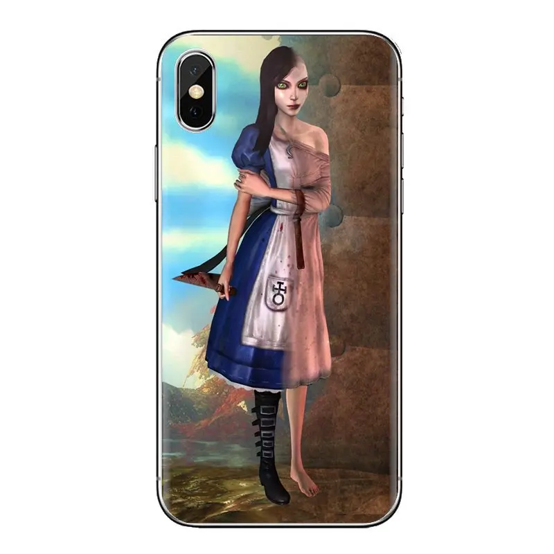 Аниме Alice Madness Returns для девочек Xiao mi 4 5 5s 6 A1 A2 5X6X8 9 Lite SE Pro Max Mix 2 3 2S силиконовый чехол