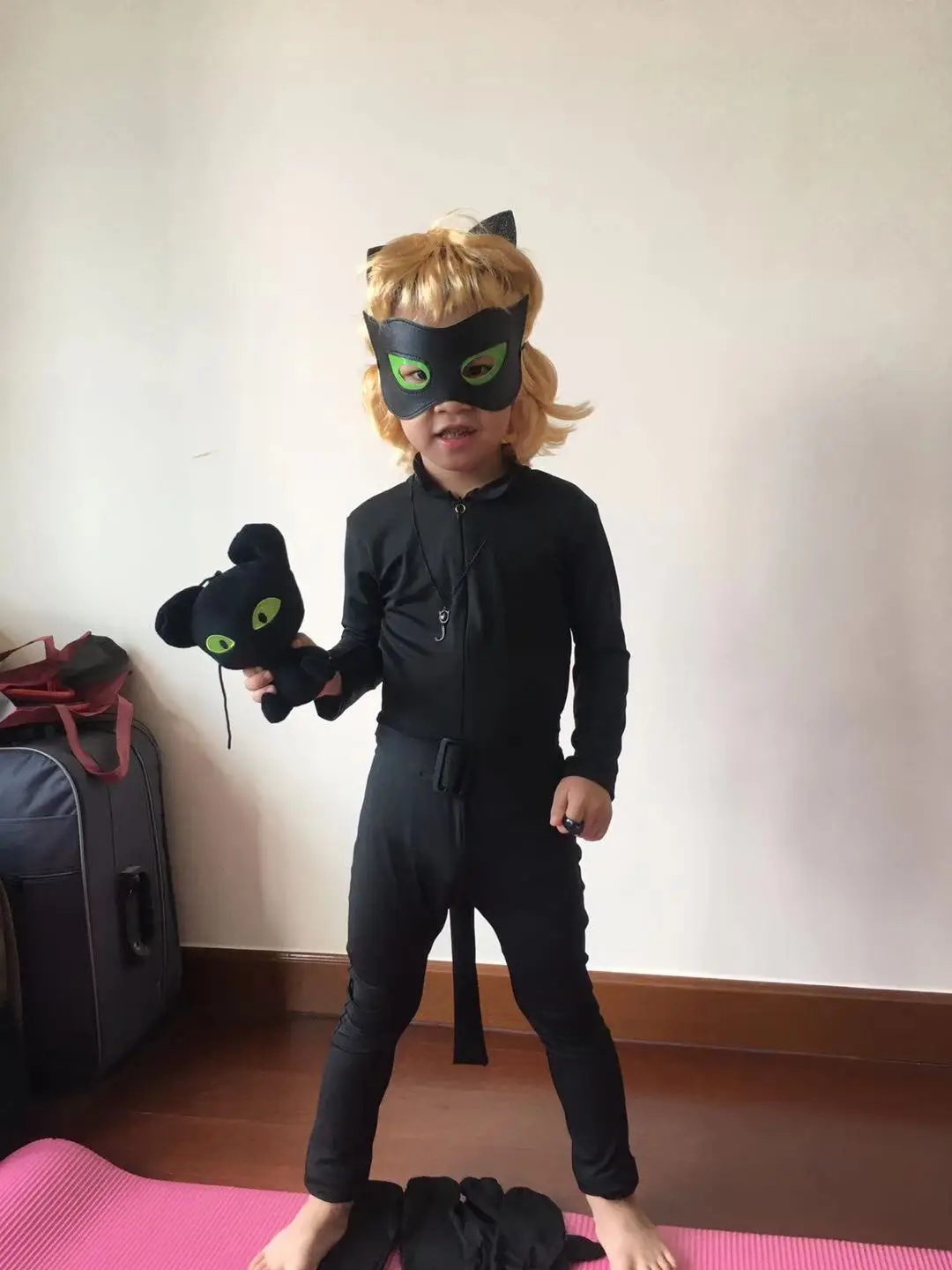 Аниме маска Reddy для косплея парик с перчатками чехол обуви из спандекса костюмы