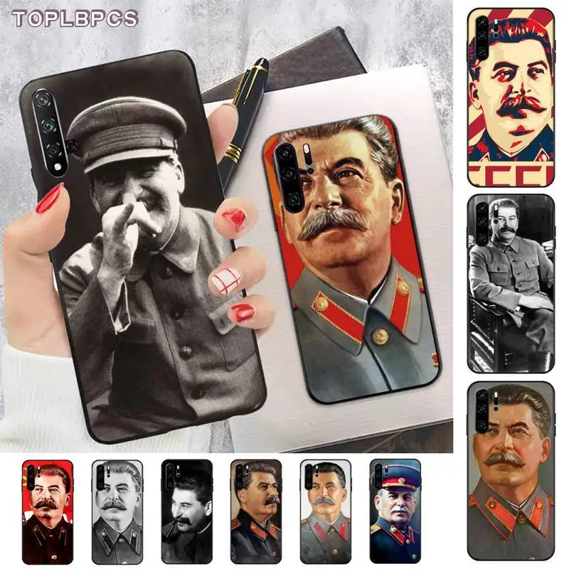 Чехол для телефона TOPLBPCS с изображением русского коммандера Сталина huawei P8 P9 p10 p20 P30