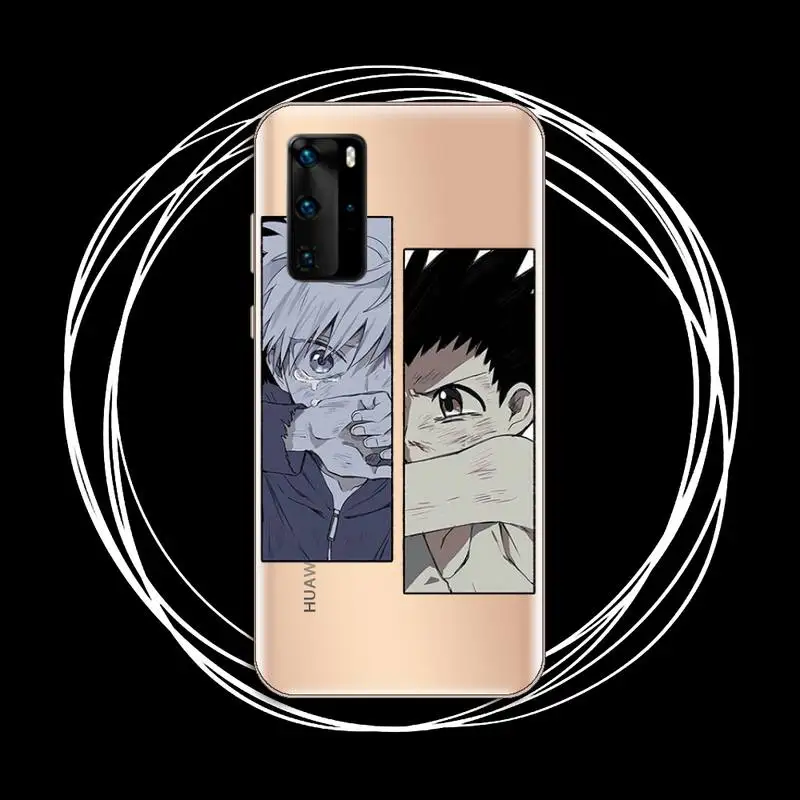 

Anime HUNTERHUNTER Phone Case Transparent for Huawei P honor 8 10i 20 30 40 smart 2019