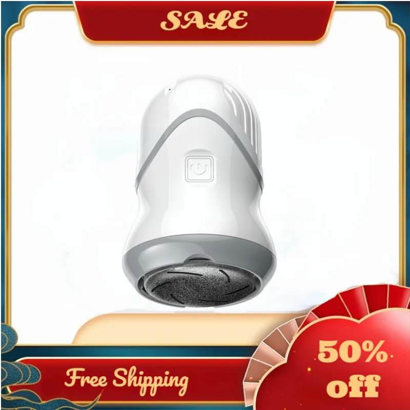 

New Electric Grinding Foot Device Exfoliating Foot Wear Calluses Vacuum Microdermabrasion USB Charging