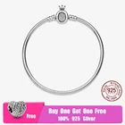 Женский браслет из серебра 2021 пробы, с короной и змеей