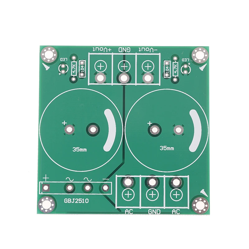 

25A Single AC-DC Audio Amplifier Rectifier Filter Power Supply Board Bare Pcb