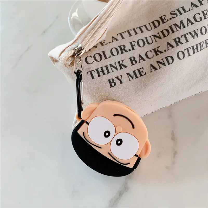 

For AirPods 2 Case 3D Nobita Nobi Anime Soft Silicone Earphone Cases For Apple Airpods Pro Case Cute Cover Funda + Ring MNL1