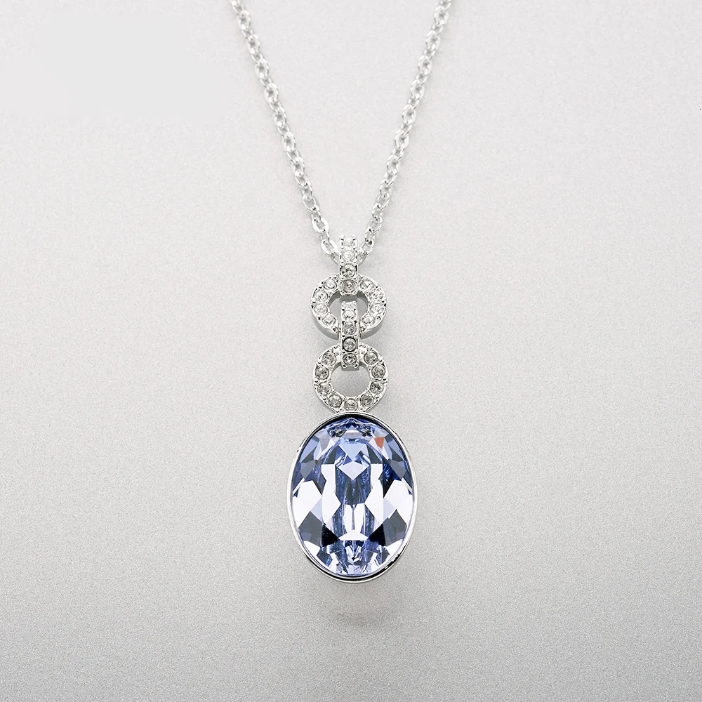 Высококачественное женское ожерелье и MANDY элегантное фиолетовое для