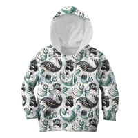 mermaid 3d printed hoodies kids pullover sweatshirt tracksuit jacket t shirts boy girl cosplay costumes