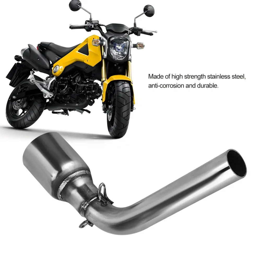 Motorcycle Exhaust Mid-Pipe Middle Pipe Link Connect Adapter for Honda MSX125 2013 2014 015 Accessories | Автомобили и мотоциклы