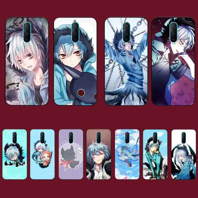 

TOPLBPCS Servamp Kuro Kun Phone Case for Vivo Y91C Y11 17 19 17 67 81 Oppo A9 2020 Realme c3