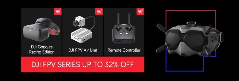 DJI FPV воздушный блок для DJI FPV очки DJI FPV пульт дистанционного управления 1080p60fps Запись видео низкая задержка передача цифрового изображения