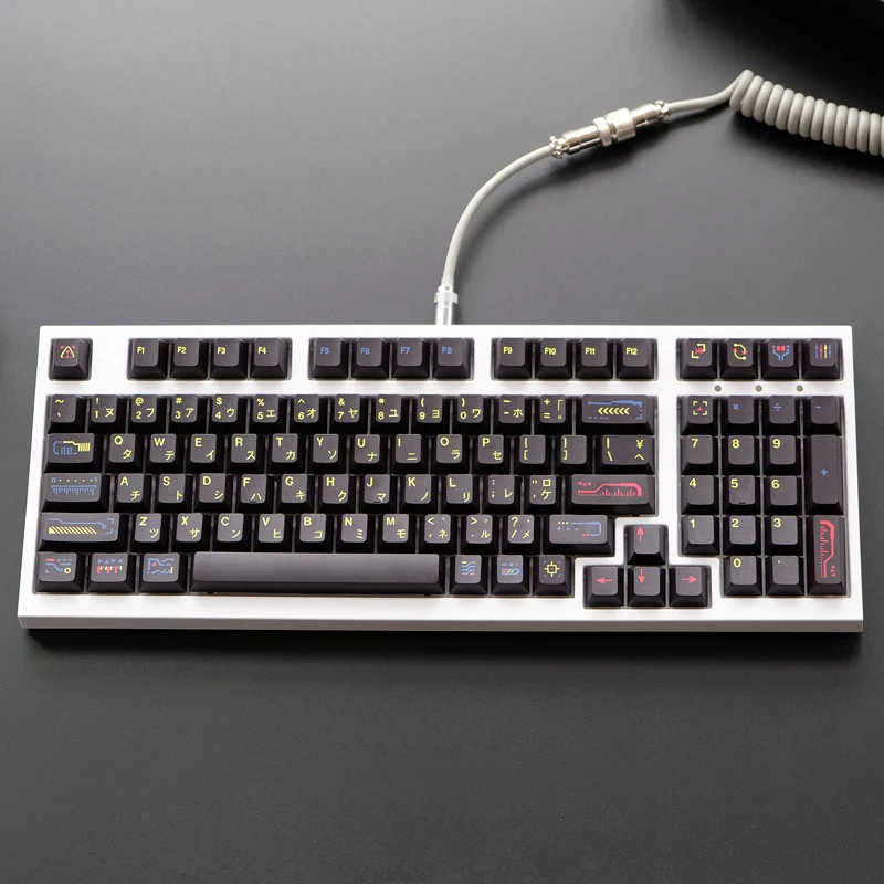 GMK Awakening Keycaps 113 Keys  PBT 5 Sides Dye Sublimation Mechanical Keyboard Key Cap Cherry Profile For GK61 GK64 MK GH