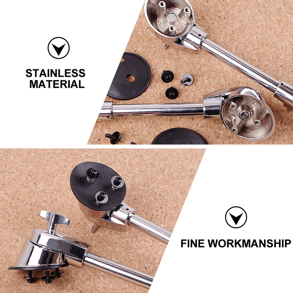 

1 Set Drum Leg Durable Prime Stainless Stand Drum Leg Spur Support for Drum
